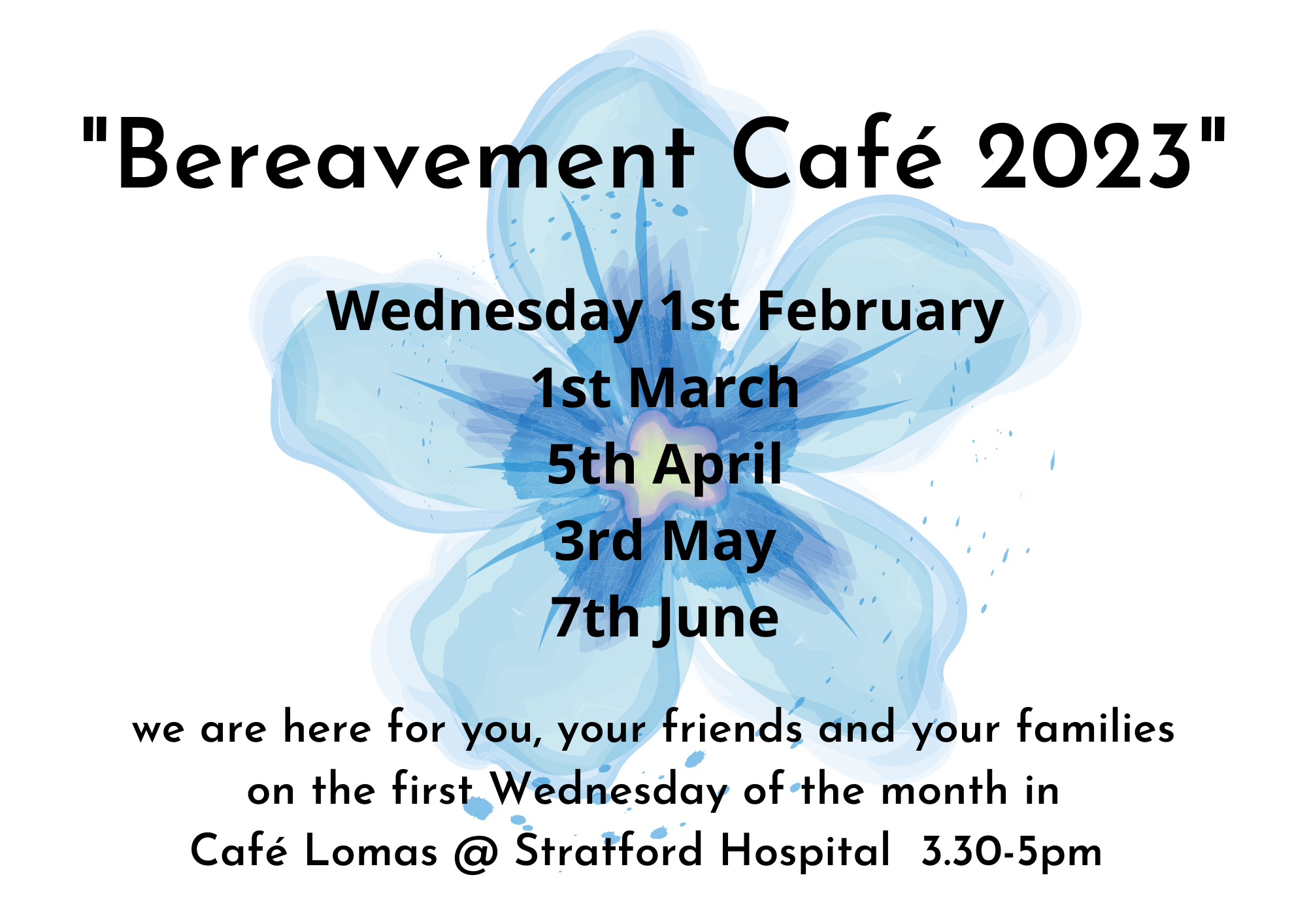 Bereavement Cafe @ Stratford upon Avon Hospital