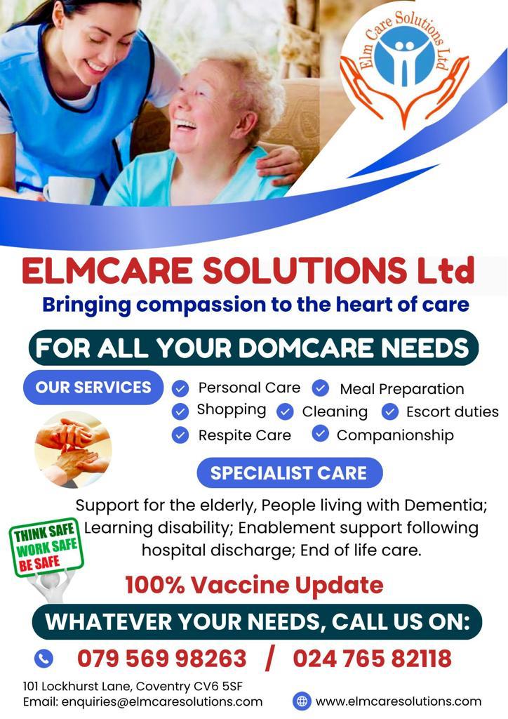 Elmcare Solutions Ltd 