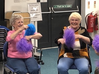 Movement to Music for over 65s in Kenilworth