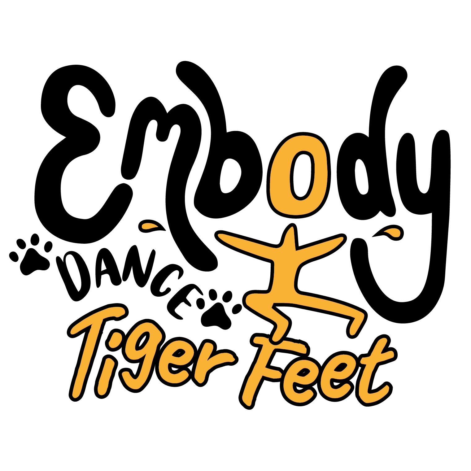 Tiger Feet SEND Dance Classes for children. Logo