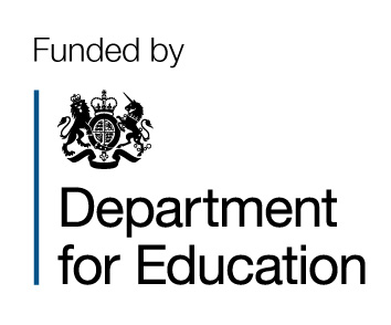 Funded by Department for Education logo