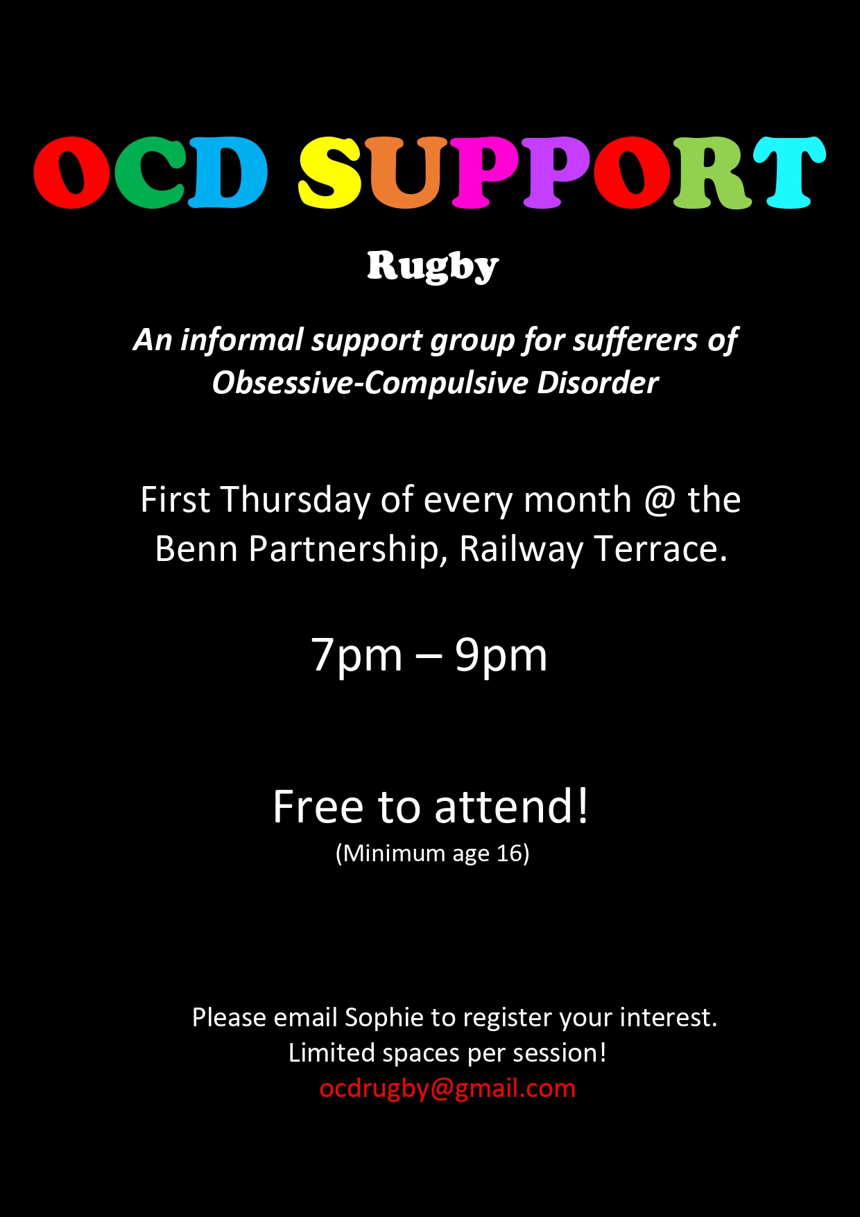 OCD SUPPORT - Rugby