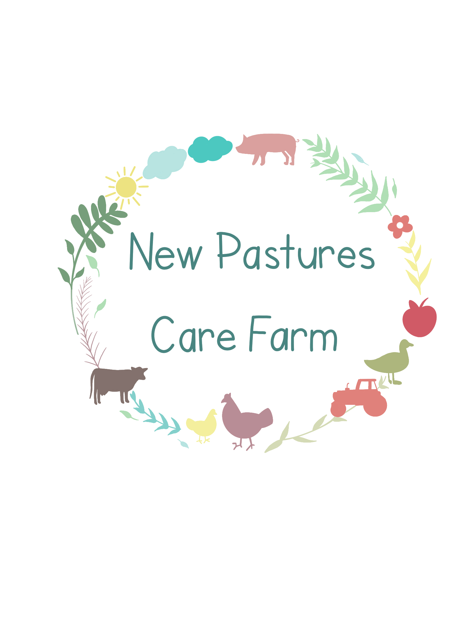New Pastures Care Farm Logo